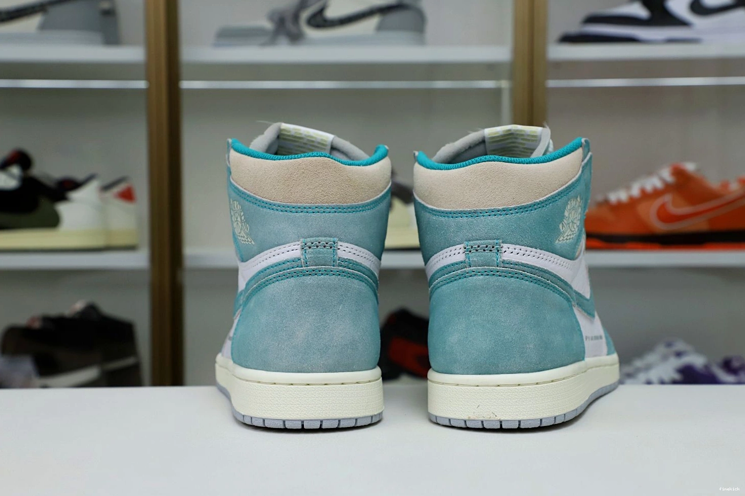 RETRO 1 HIGH GREEN' OG JORDAN 'TURBO AIR 0710